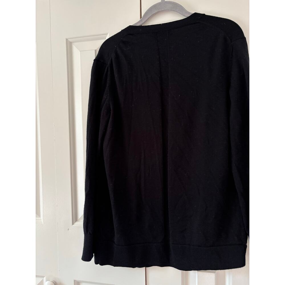 Banana Republic Merino Wool Cardigan Sweater Black Button Front Women’s S - Picture 7 of 7